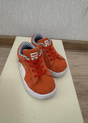 Замшеві кросівки puma 20 розмір
