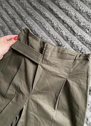 Класичні брюки, штани резерв з цікавим поясом , брюки reserved 34 розміру