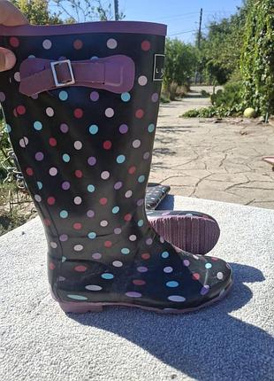 Женские резиновые сапоги