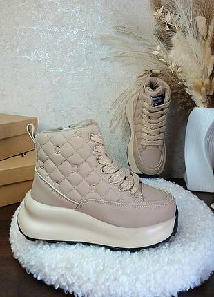 Детские демисезонные ботинки для девочки