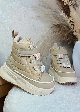 Детские демисезонные ботинки для девочки