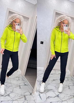 Спортивный костюм спорт спортивный костюм спорт костюмчик костюмчик костюм штаны и кофта кофта на замочке спорт костюмчик хит сезона акция розродаж