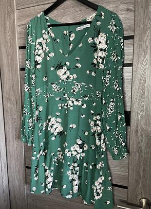 Натуральное платье вискоза oasis