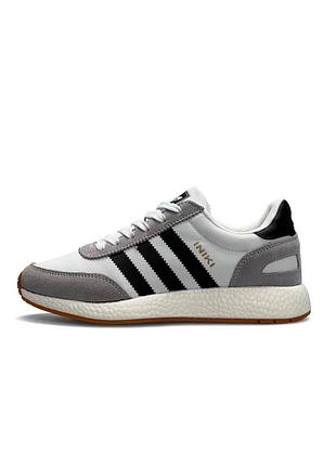 Розпродаж/уцінка жіночі кросівки adi. originals iniki w white gray black