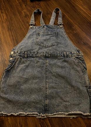 Джинсовый сарафан