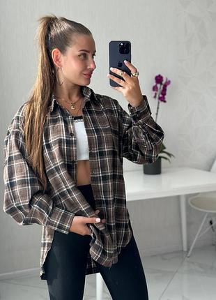 Сорочка трендова сорочка фланель сорочка тепла хіт продажу рубашка рубашка на осень трендовая рубашка