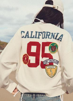 Худі з нашивками zara