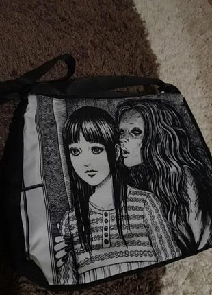 Аниме сумка с принтом junji ito tomie