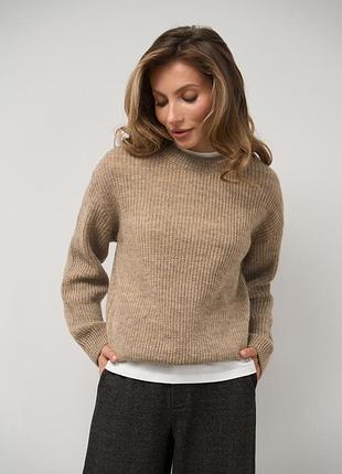 Світер з тоненької пряжі вовна меріноса люксової якості