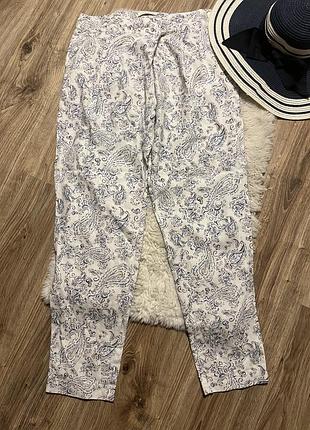 Брюки жіночі льон