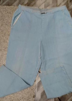 Джинсы на резинке,винтаж