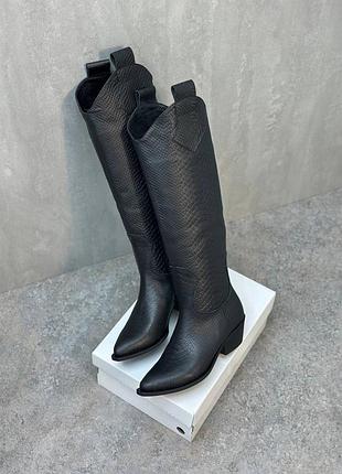 Сапоги казаки деми зима