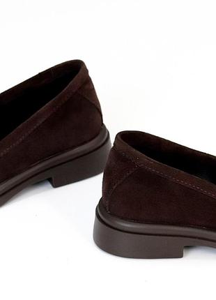 Лофери натуральна замша 8