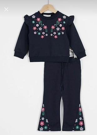 Новый трикотажный костюм 128