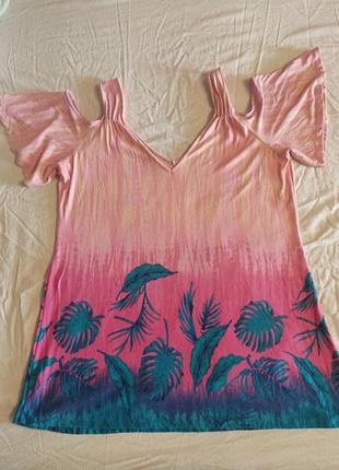 Футболка-туника 52 размер.