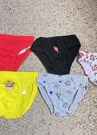 Абсолютно нові дитячі труси cool club розмір 110-116  не міряні, залишилися з наборів