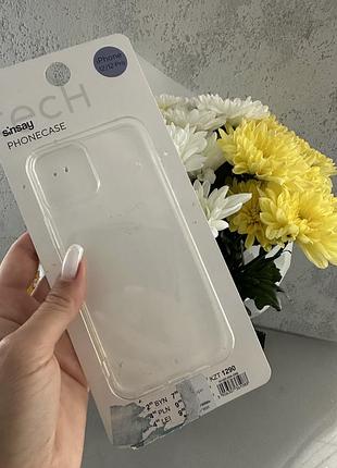 Новый прозрачный чехол на iphone 12