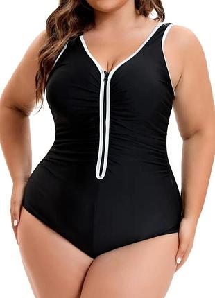 Купальник слитный женский с утяжкой