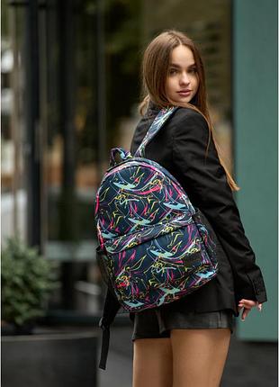 Жіночий рюкзак sambag brixз принтом "abstract"