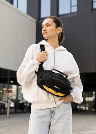 Жіноча сумка через плече бананка sambag flex pro