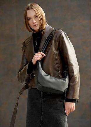 Жіноча сумка sambag hobo m чорна