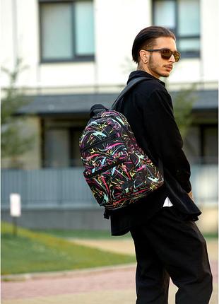 Рюкзак унисекс sambag zard lkt принт "abstract"