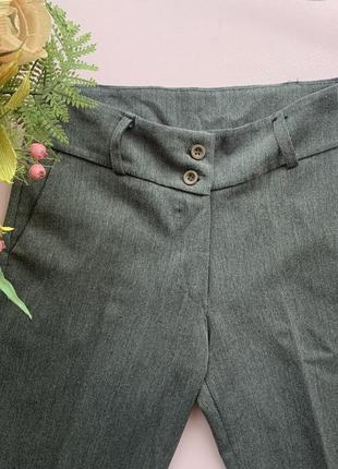 📂серые классические брюки франция/брюки со стрелками/деловые брюки/офисные штаны📂10 фото