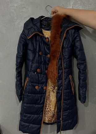 Kiko пуховик зимовий довгий хс-с