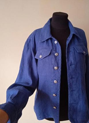 Куртка пиджачок 100% льна