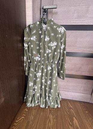 Плаття хакі 42-44,розмір с