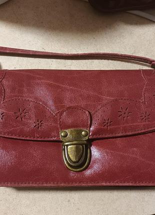 Клатч або сумка-гаманець з плечовим ремінцем у вінтажному стилі