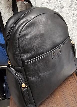 Кожаный женский рюкзак