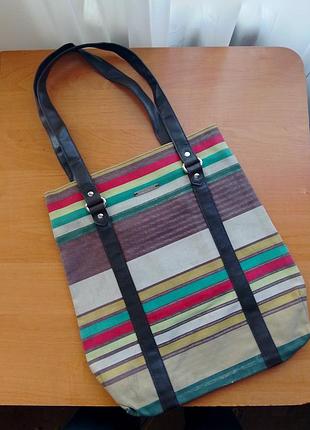 Яскрава смугаста сумка kookaї