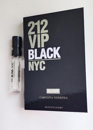 Парфюмированная вода для мужчин carolina herrera 212 vip black elixir