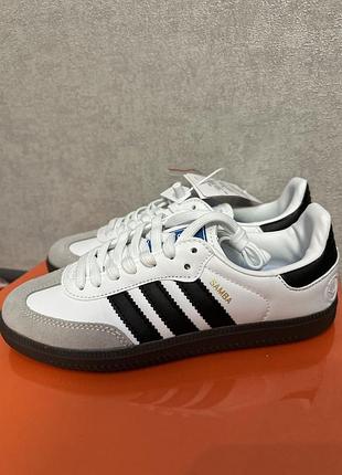 Кроссовки adidas samba кожа 37/38