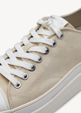 Кеды женские айвори 23775 tamaris