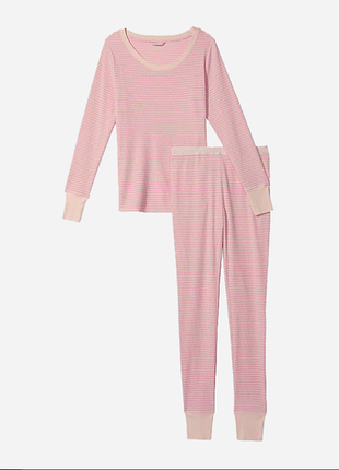 Victorias secret термо пижама реглан логслив и штаны thermal long pj set