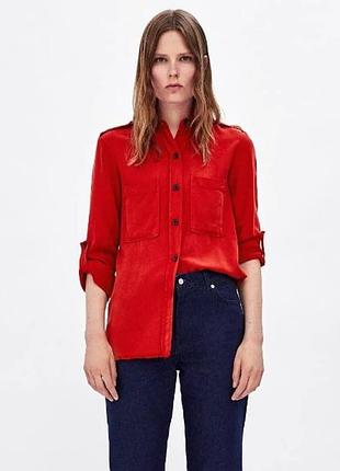 Классная красная рубашка из лиоцелла zara
⚡⚡⚡⚡⚡⚡⚡⚡⚡⚡⚡⚡
