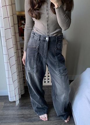 Джинси zara широкі y2k opium viper no faith studio