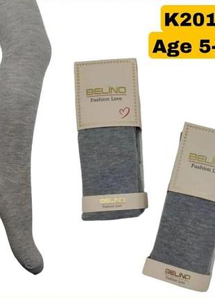 Колготы детские демисезонные однотонные belino