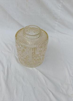 Радянський скляний плафон для люстри світильника бра ссср скло советский стеклянный плафон на люстру светильник от люстры светильника