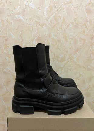 Челсі жіночі шкіряні/ ботінки/демісезоні