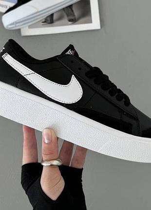Кеди натуральна шкіра blazer low platform sale!!!