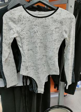 Боди женское стильное тренд в наличии 3 цвета на флисе