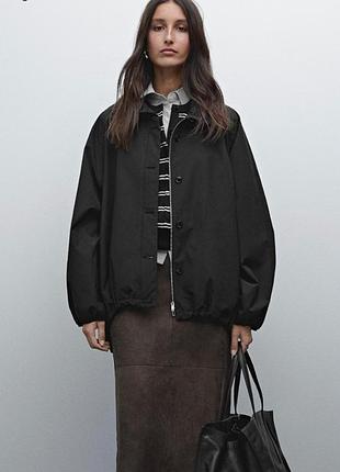 Куртка бомбер massimo dutti m l