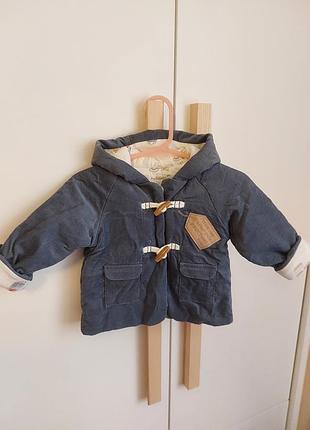 Теплая кофта для младенцев 3-6 месяцев marks &amp;spencer paddington одежда для младенцев