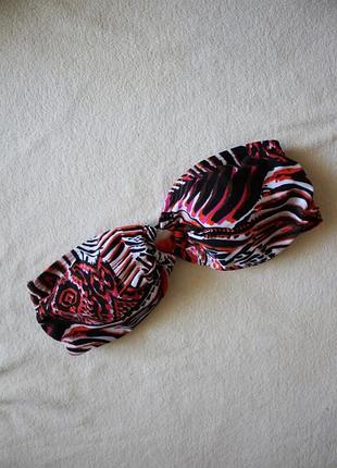 Женский купальник, лиф без бретелей