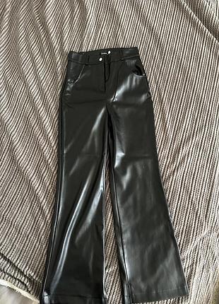 Кожані брюки