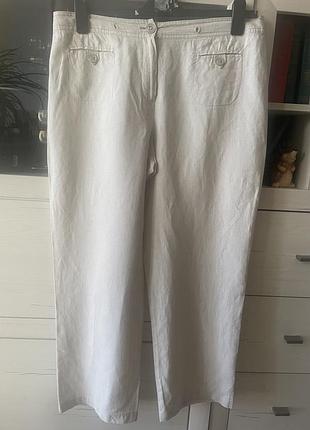 Льняні штани від англійського бренду