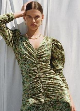 Бархатна коротка сукня zara , оксамитова коротка сукня